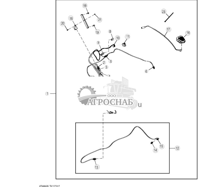 Комплект вспомогательного селекторного клапана расхода - ST822488 567.jpg